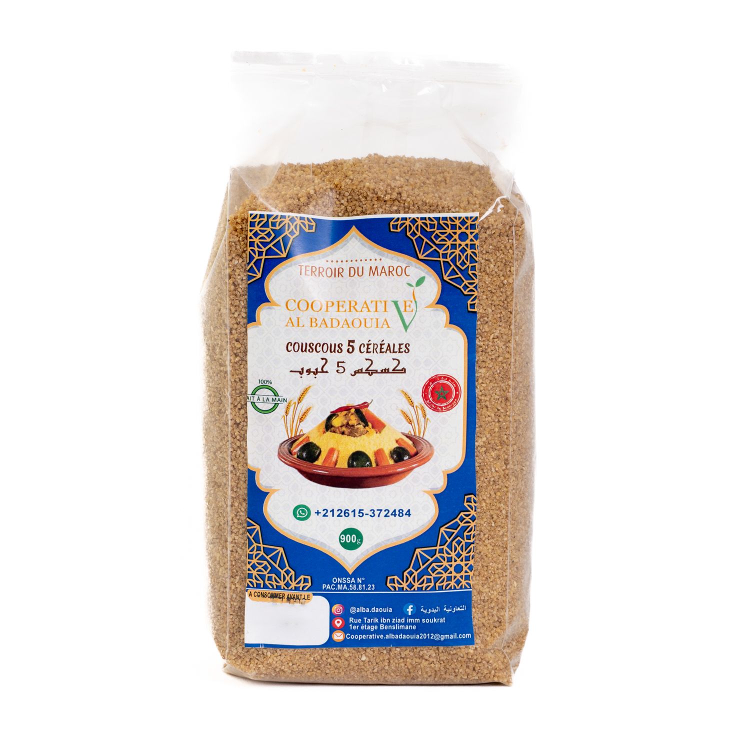 Couscous 5 Céréales 900 g