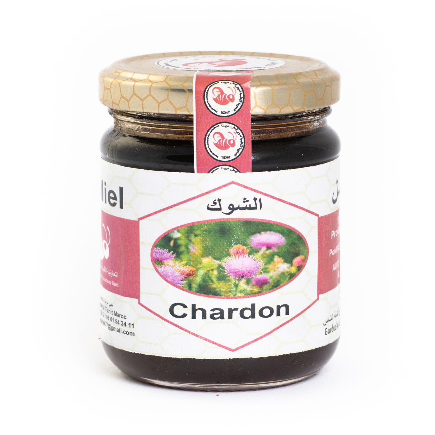Miel Chardon - Pot en Verre 250 Gr 250 gr