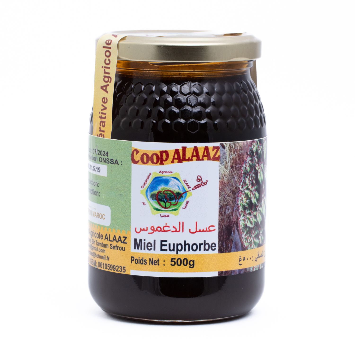 Miel Euphorbe 500 g