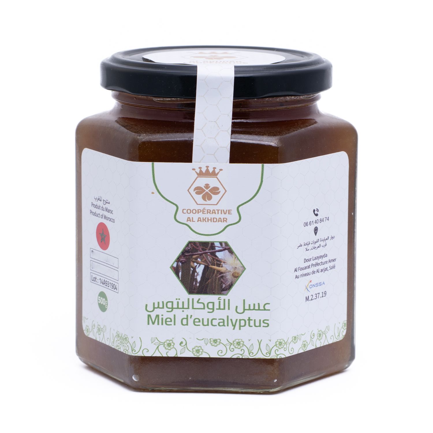 Miel Eucalyptus 500 gr
