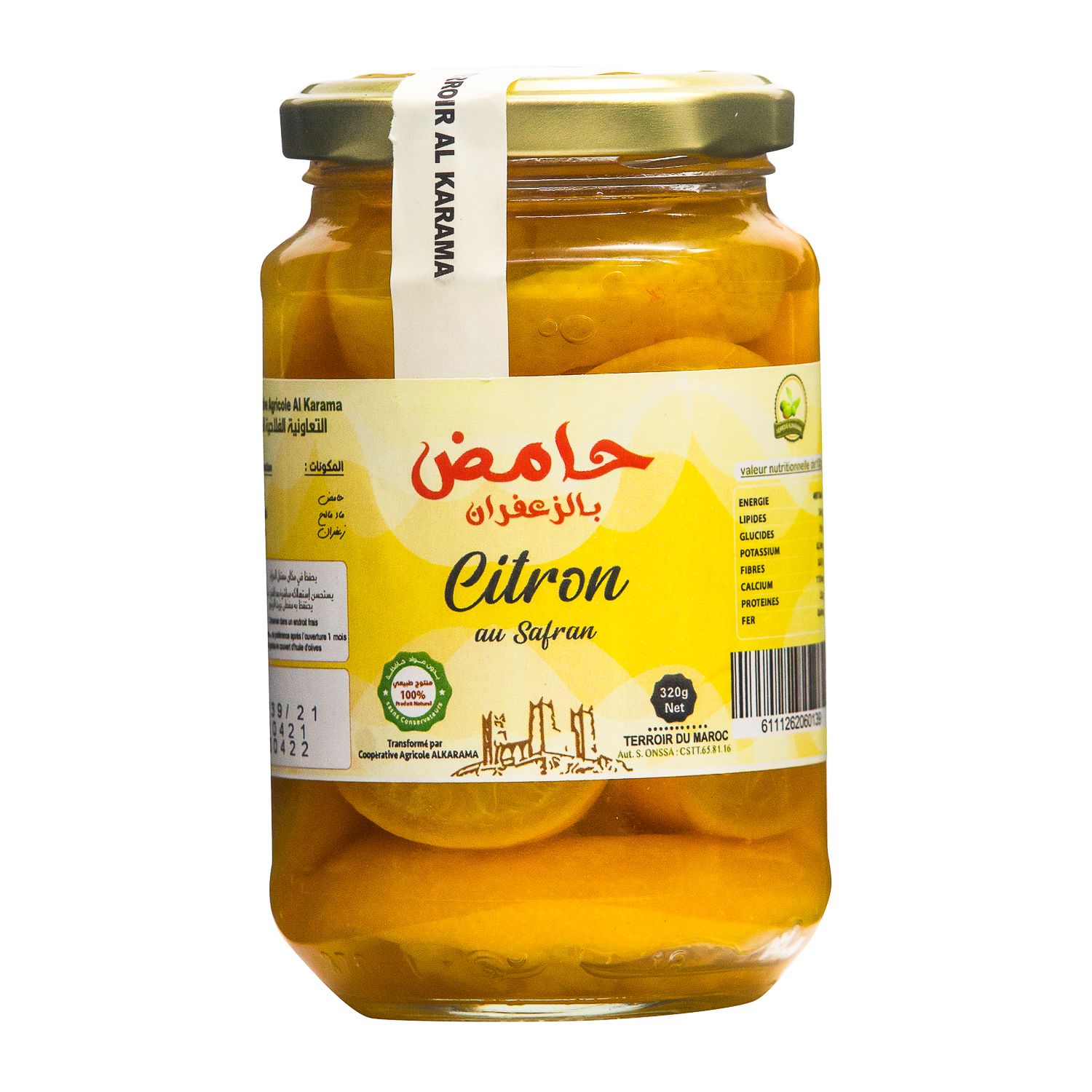 Citron confit 320g