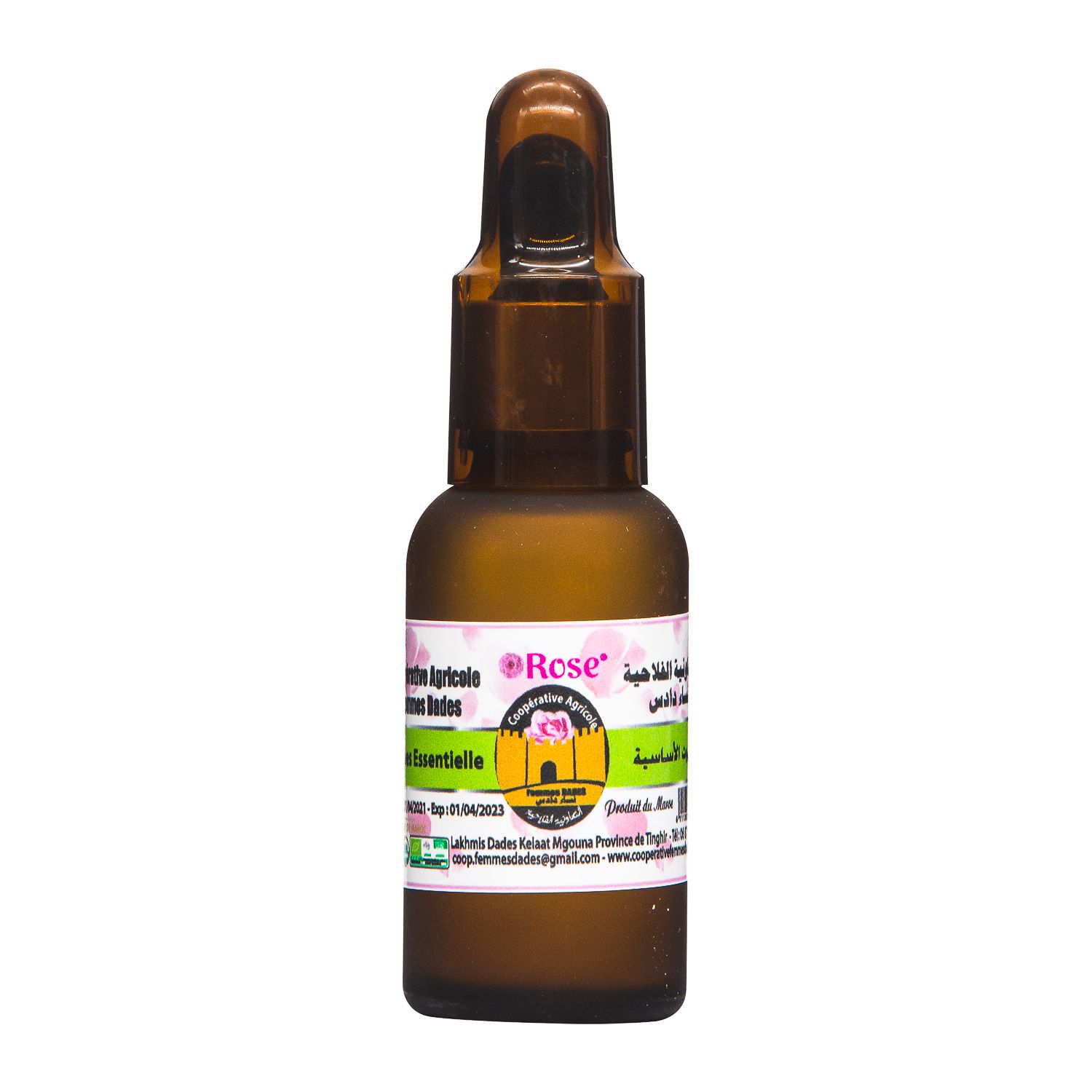 Huile essentielle de rose bio 10ml