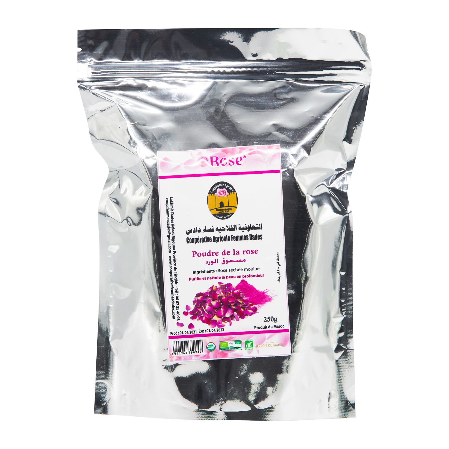 Poude de la rose 250g