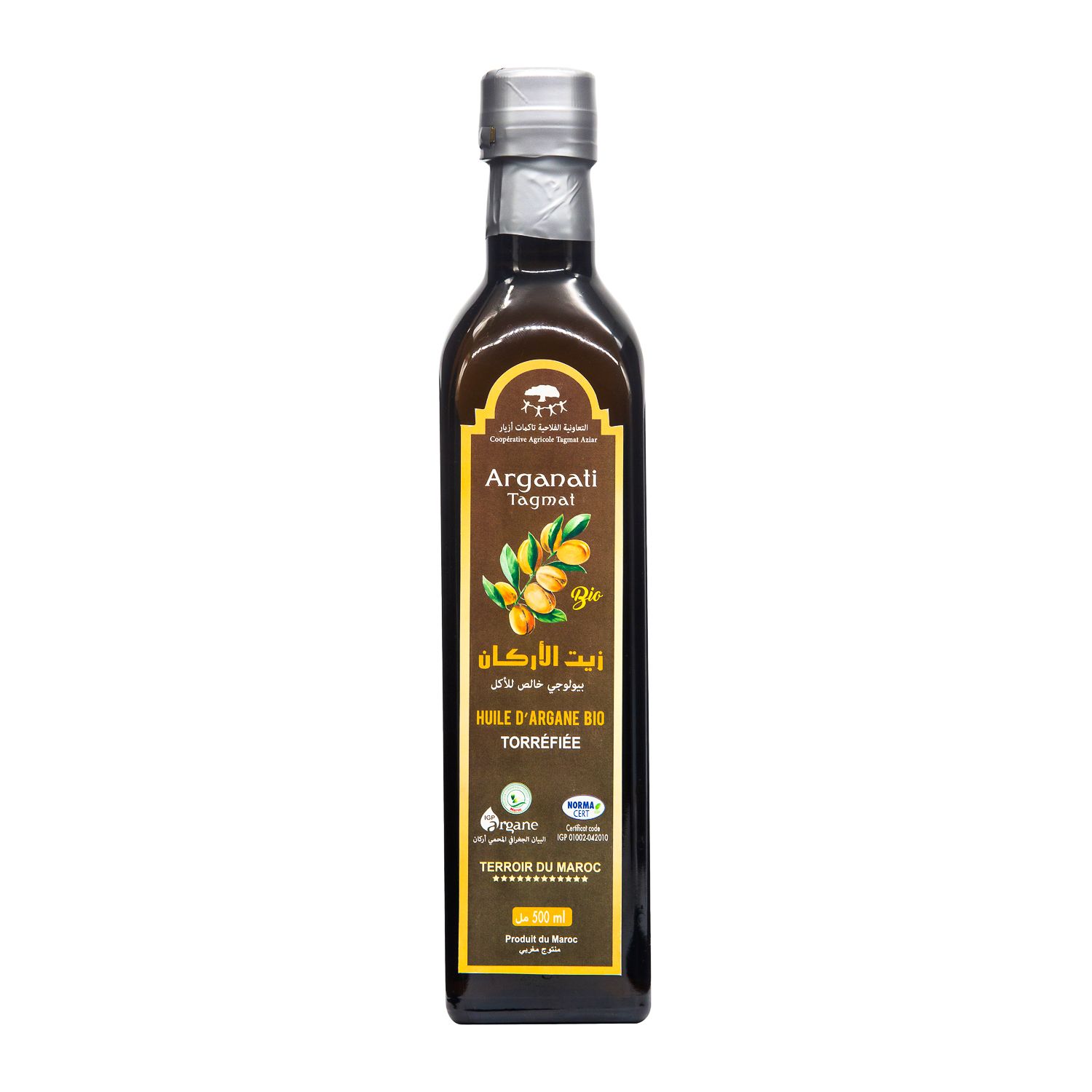 Huile d'argane Alimentaire 500ml
