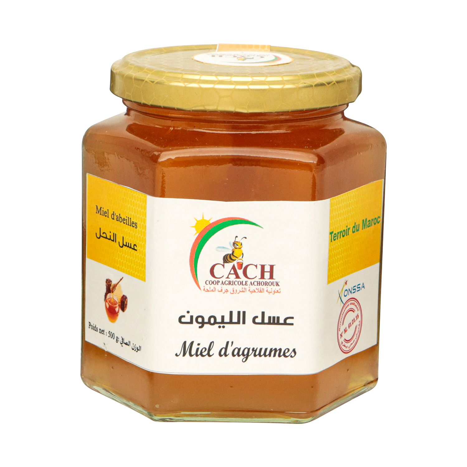 Miel d'oranger -500g