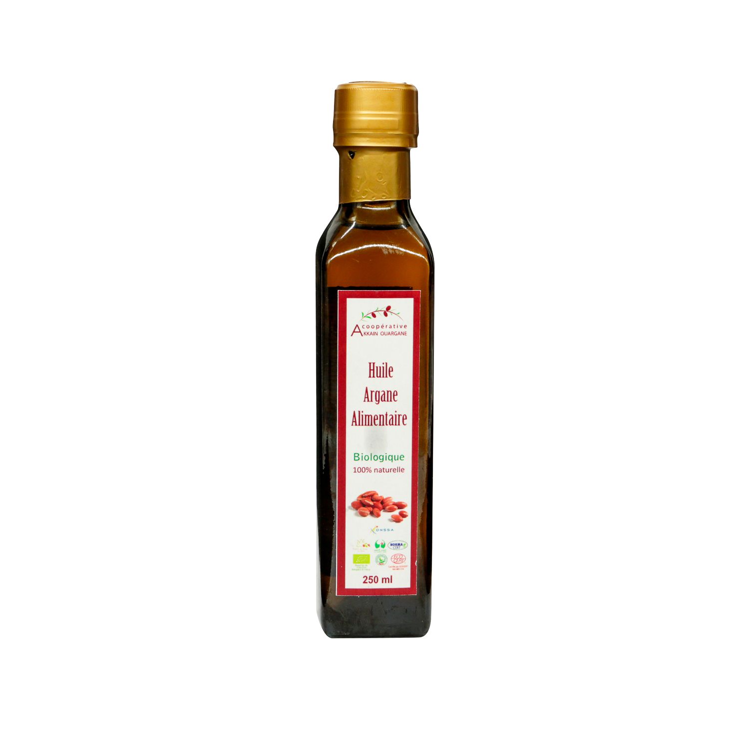Huile d'Argane Alimentaire - 250 ml
