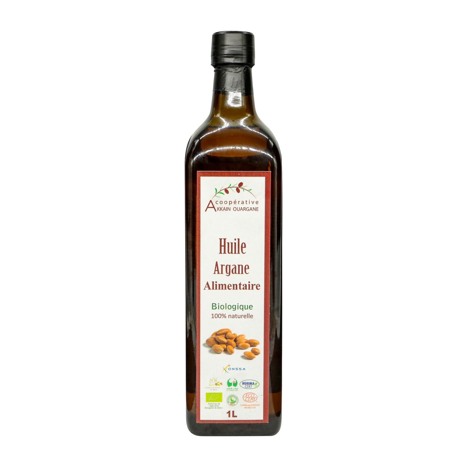 Huile d'Argane Alimentaire - 1 L