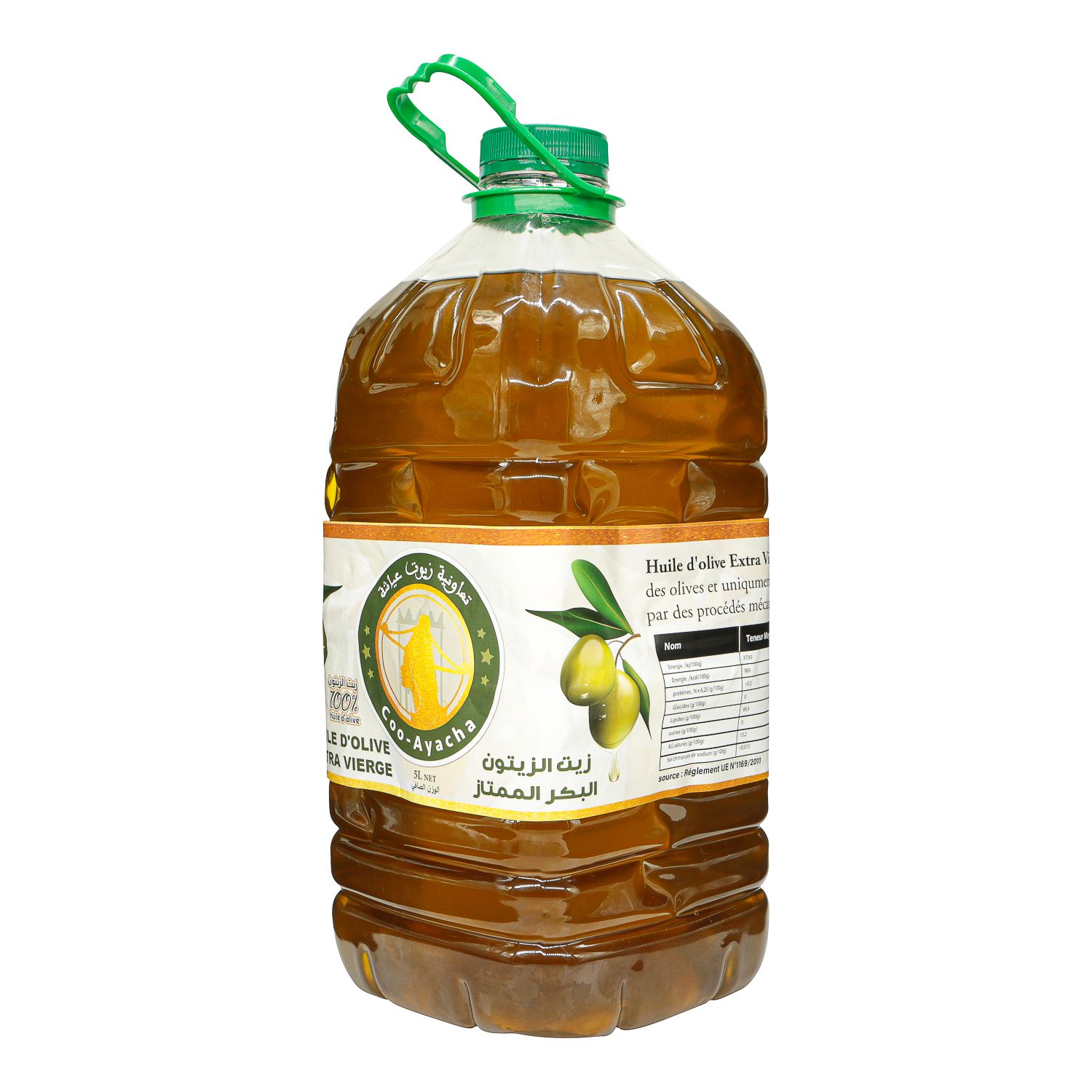 Huile d'olive vierge extra - 5 L