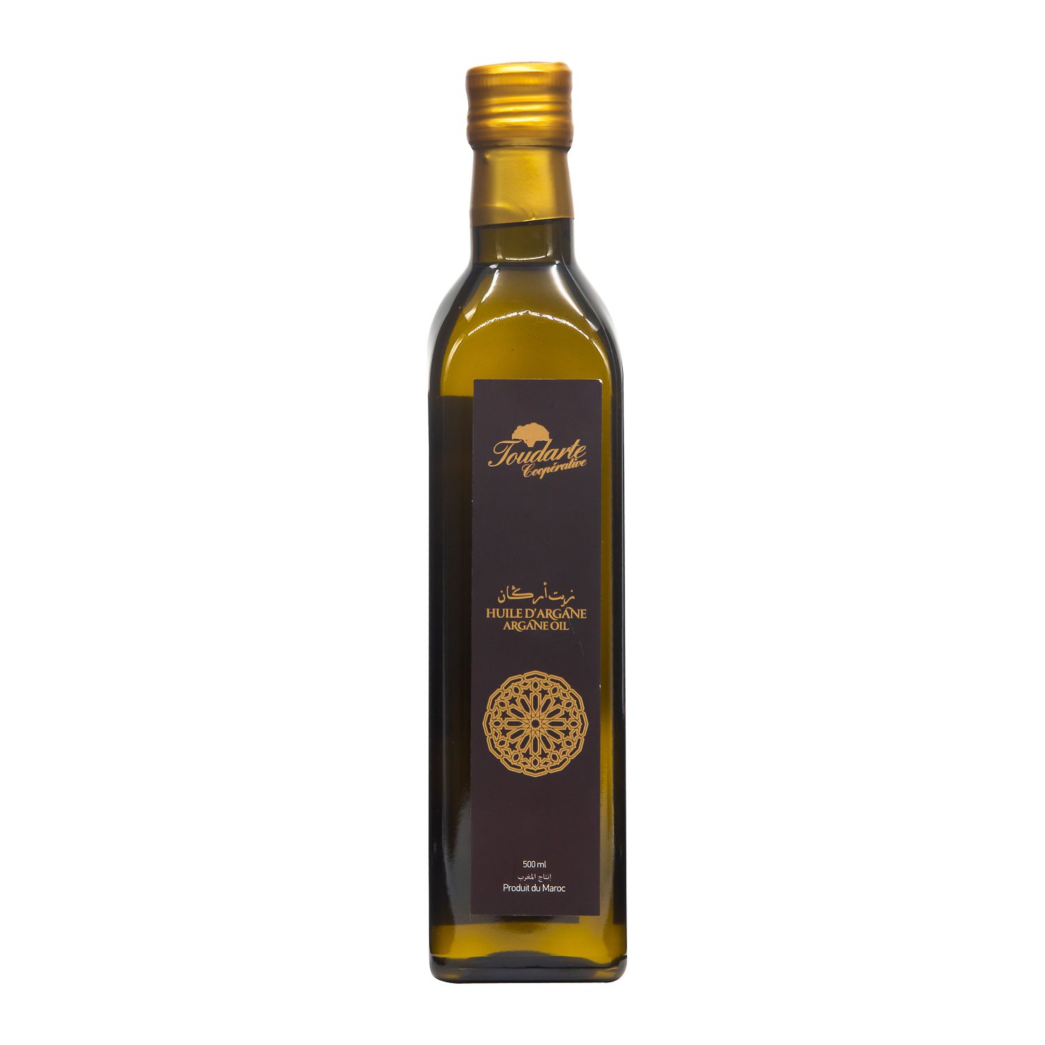 Huile d'argane torréfiée Artisanale 500ml