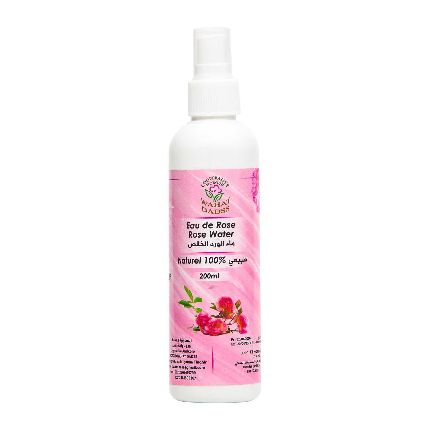 Eau de rose 200ml